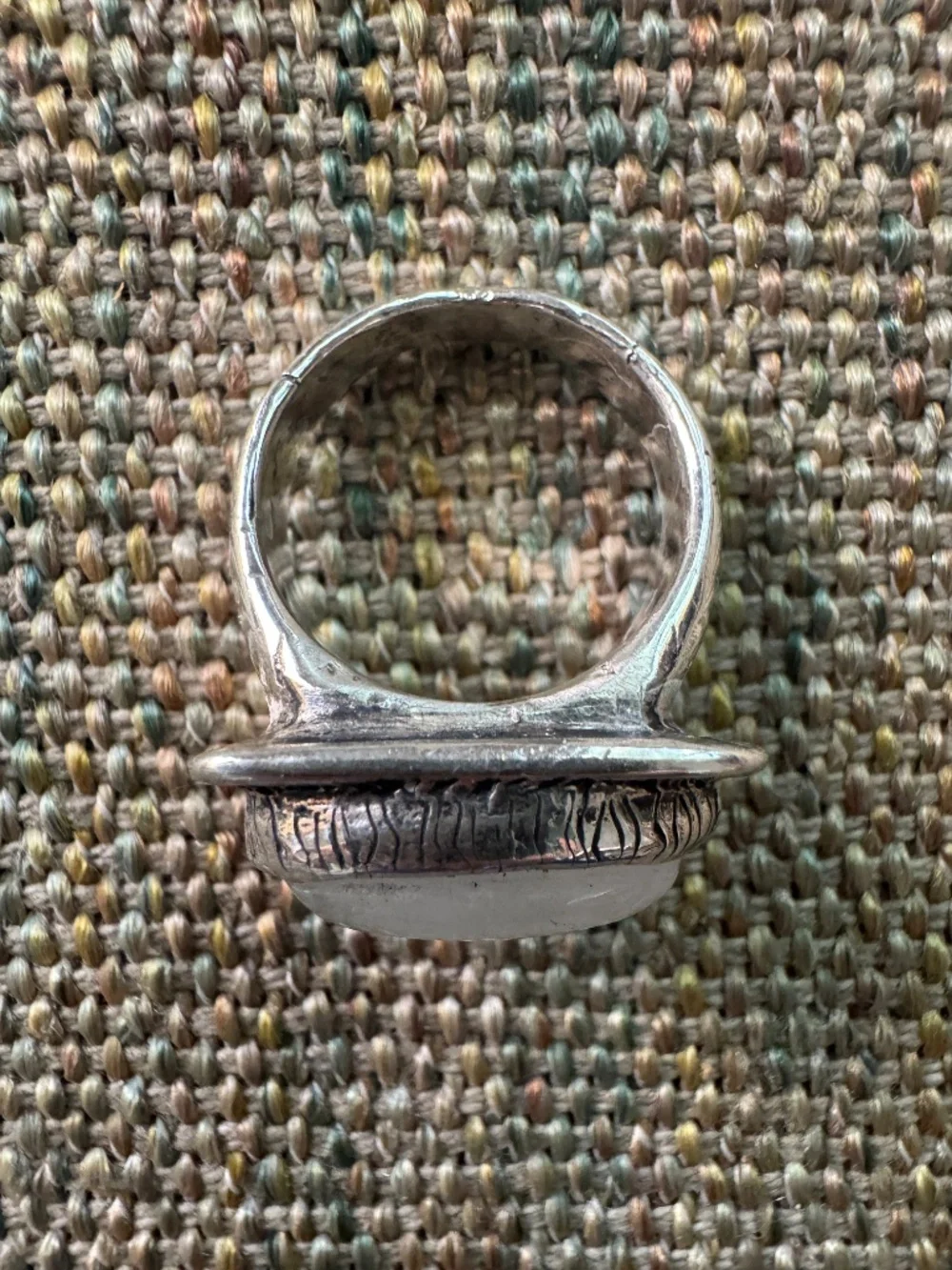 Jesus Maharry Magical Moon Stone Ring Size 8